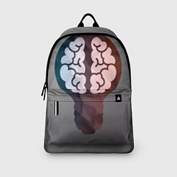 Рюкзак Прокачай мозги, цвет: 3D-принт — фото 2