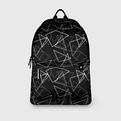 Рюкзак Черно-белый геометрический, цвет: 3D-принт — фото 2