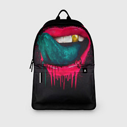 Рюкзак Ядовитый поцелуй, цвет: 3D-принт — фото 2