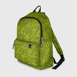 Рюкзак Зеленый мраморный узор, цвет: 3D-принт