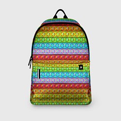 Рюкзак GLITCH POP IT ГЛИТЧ ПОП ИТ, цвет: 3D-принт — фото 2