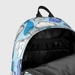 Рюкзак Небесные киты цвет, цвет: 3D-принт — фото 2