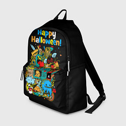Рюкзак Монстры празднуют Хеллоуин, цвет: 3D-принт