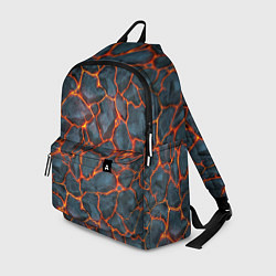 Рюкзак Неоновая магма, цвет: 3D-принт