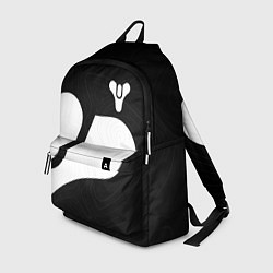 Рюкзак DESTINY 2 LOGO WHITE, цвет: 3D-принт
