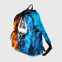 Рюкзак TES SKYRIM BATTLE FIRE БИТВА ОГНЕЙ, цвет: 3D-принт