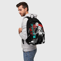 Рюкзак МАЙКИ ТОЙКИЙСКИЕ МСТИТЕЛИ НЕОН ЛОГО, цвет: 3D-принт — фото 2