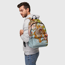 Рюкзак Китайский тигр Символ 2022 года, цвет: 3D-принт — фото 2