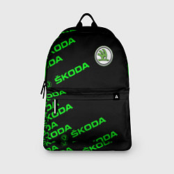 Рюкзак SKODA LINE LOGO STYLE GREEN, цвет: 3D-принт — фото 2