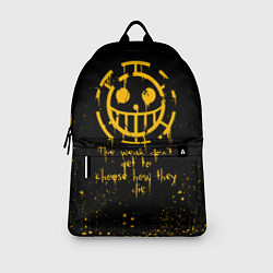 Рюкзак ONE PIECE ПИРАТЫ БРЫЗГИ КРАСОК, цвет: 3D-принт — фото 2