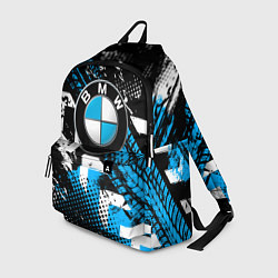 Рюкзак Следы от шин BMW, цвет: 3D-принт