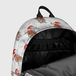 Рюкзак Тигр Закат Волны, цвет: 3D-принт — фото 2