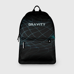 Рюкзак Gravity blue line theme, цвет: 3D-принт — фото 2
