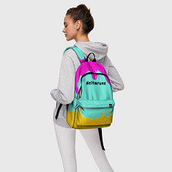 Рюкзак Deltarune - Подтёки, цвет: 3D-принт — фото 2