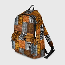 Рюкзак Тигр, полосы, 2022, цвет: 3D-принт