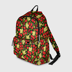Рюкзак Черешни хохлома, цвет: 3D-принт