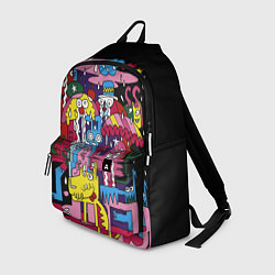 Рюкзак Разноцветные монстры, цвет: 3D-принт
