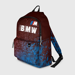 Рюкзак БМВ BMW - Краски, цвет: 3D-принт