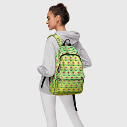 Рюкзак Регги смайл слэм, цвет: 3D-принт — фото 2