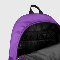 Рюкзак Красивый фиолетовый градиент, цвет: 3D-принт — фото 2