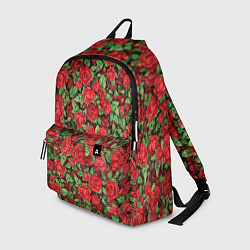 Рюкзак Букет алых роз, цвет: 3D-принт