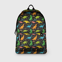 Рюкзак Разноцветные Динозавры, цвет: 3D-принт — фото 2