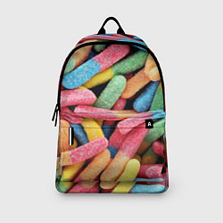 Рюкзак Мармеладные червячки, цвет: 3D-принт — фото 2
