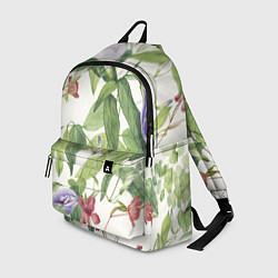 Рюкзак Цветы Нежная Листва, цвет: 3D-принт