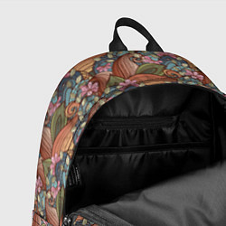 Рюкзак Паттерн волнистые узоры, цвет: 3D-принт — фото 2