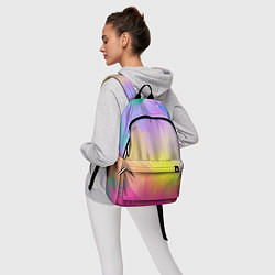 Рюкзак Красочный неон, цвет: 3D-принт — фото 2