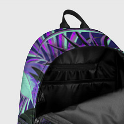 Рюкзак Цветы Тропики Ночью, цвет: 3D-принт — фото 2