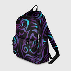 Рюкзак Неоновое завихрение, цвет: 3D-принт