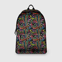 Рюкзак Разноцветные яркие узоры, цвет: 3D-принт — фото 2