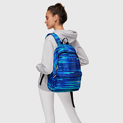 Рюкзак BLUE STRIPES, цвет: 3D-принт — фото 2