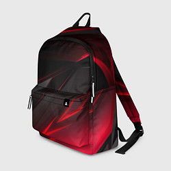 Рюкзак Красно-черный фон, цвет: 3D-принт