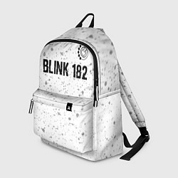 Рюкзак Blink 182 Glitch на светлом фоне, цвет: 3D-принт