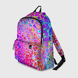 Рюкзак Красочные всплески красок Экспрессия, цвет: 3D-принт