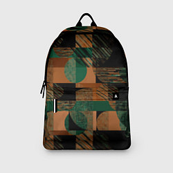 Рюкзак Текстурированный абстрактный, геометрический принт, цвет: 3D-принт — фото 2