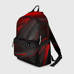 Рюкзак Red and Black Geometry, цвет: 3D-принт