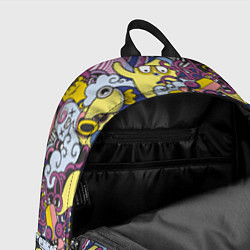 Рюкзак Монстры-такие монстры, цвет: 3D-принт — фото 2