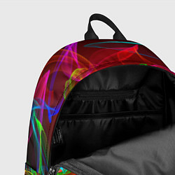 Рюкзак Colored smoke, цвет: 3D-принт — фото 2