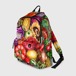 Рюкзак Вкусное изобилие, цвет: 3D-принт
