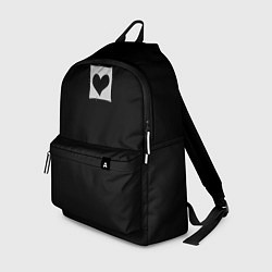 Рюкзак Пустое сердце - заплатка, цвет: 3D-принт