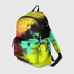 Рюкзак Яркий красочный гранж, цвет: 3D-принт
