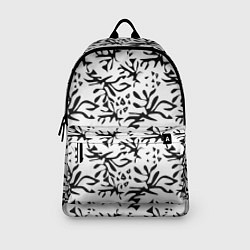 Рюкзак Черно белый абстрактный модный узор, цвет: 3D-принт — фото 2