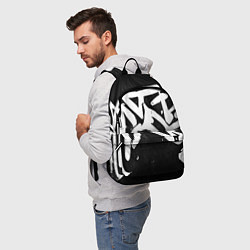 Рюкзак Иероглифы в стиле граффити, цвет: 3D-принт — фото 2