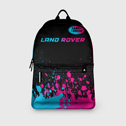 Рюкзак Land Rover - neon gradient: символ сверху, цвет: 3D-принт — фото 2