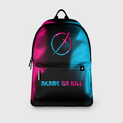 Рюкзак Akame ga Kill - neon gradient: символ сверху надпи, цвет: 3D-принт — фото 2