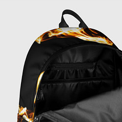 Рюкзак Sporting legendary sport fire, цвет: 3D-принт — фото 2