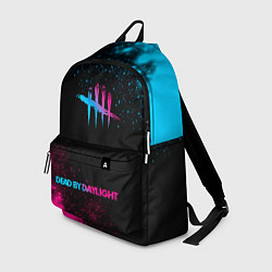 Рюкзак Dead by Daylight - neon gradient: символ сверху на, цвет: 3D-принт